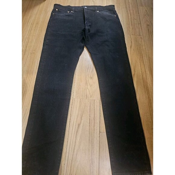 Levis Premium Lo Ball Black Denim Jeans Pants Mens Size 38 - Picture 3 of 4